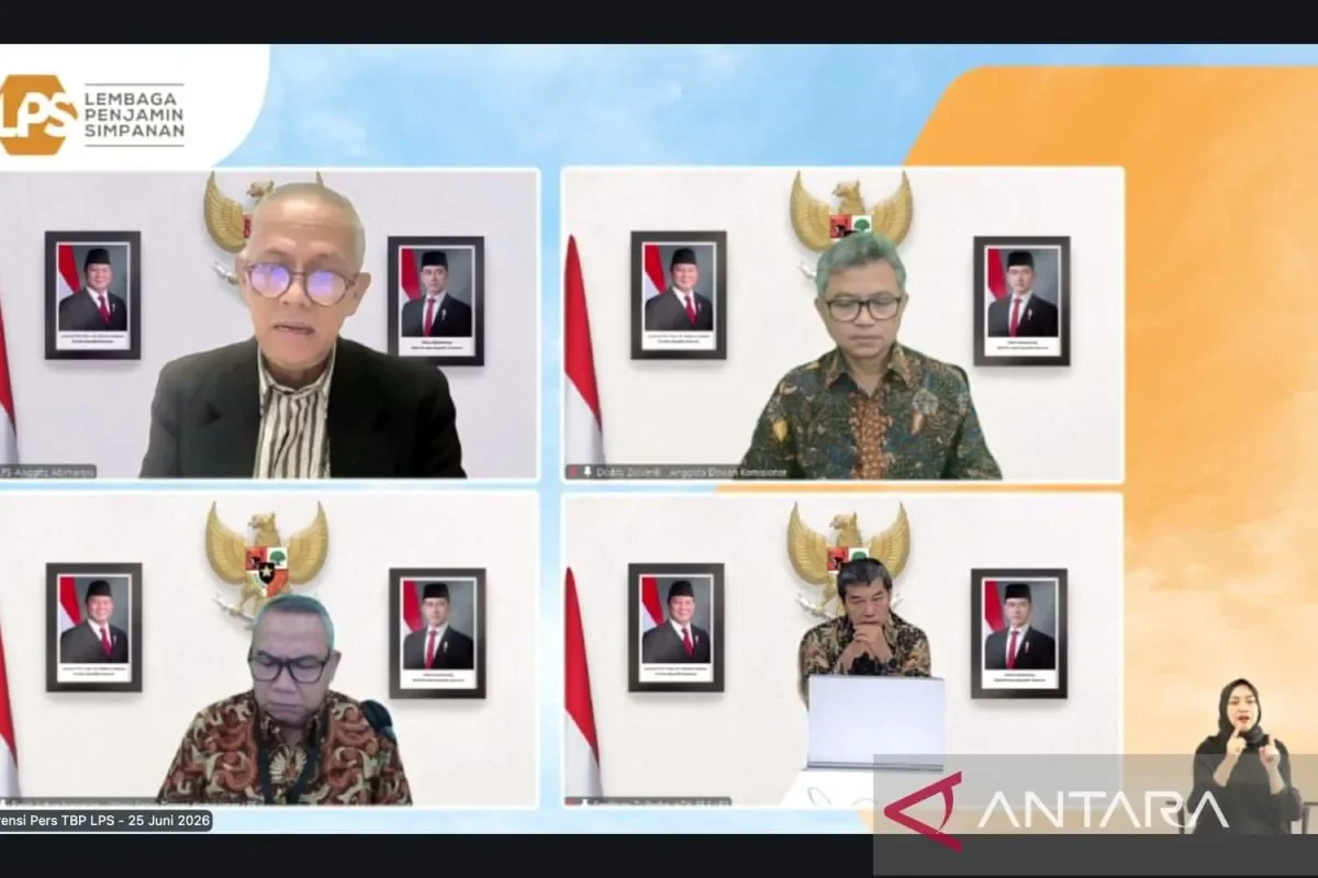 LPS Naikkan 25 Basis Poin Tingkat Bunga Penjaminan Bank Hingga September 2026