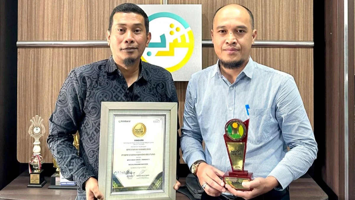 BPR Syariah Babel Raih Award 2026 Kategori Inovasi Penghimpunan Dana