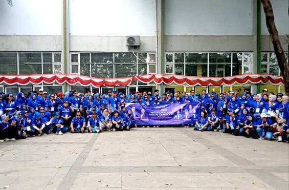 Puncak HUT ke-25 Demokrat di GBK, DPC Kota Bekasi Komitmen Terus Hadir untuk Rakyat