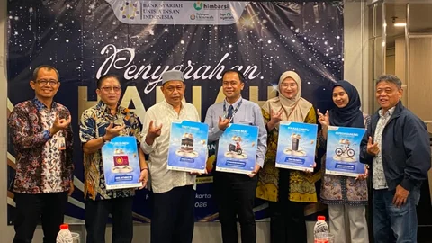 Bank Syariah Unisia Borong Hadiah Tabungan Ukhuwah Periode ketiga, 5 Nasabah Jadi Pemenang