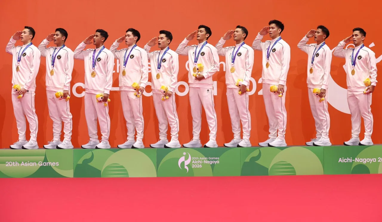 Indonesia Raih Emas Pertama Asian Games 2026, Tim Bulutangkis Putra Taklukkan China 3-2