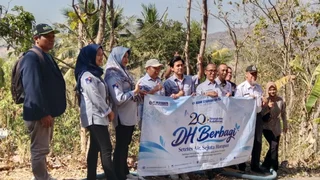 BPRS Dana Hidayatullah Tebar Kebaikan di Milad ke-20 Lewat Program Setetes Air untuk Sejuta Harapan