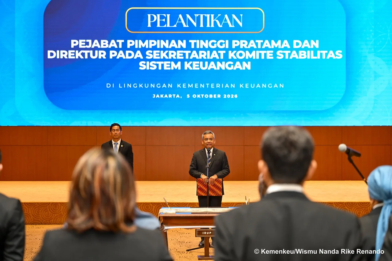 Menkeu Suahasil Lantik Pejabat Kemenkeu, Fokus Tuntaskan Target APBN 2026 dan Siapkan APBN 2027