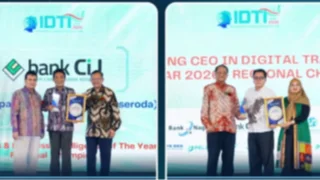 BPR Cipatujah Jabar Borong Dua Penghargaan, Iman Dermawan Raih CEO Inspiratif Transformasi Digital IDTI Awards 2026