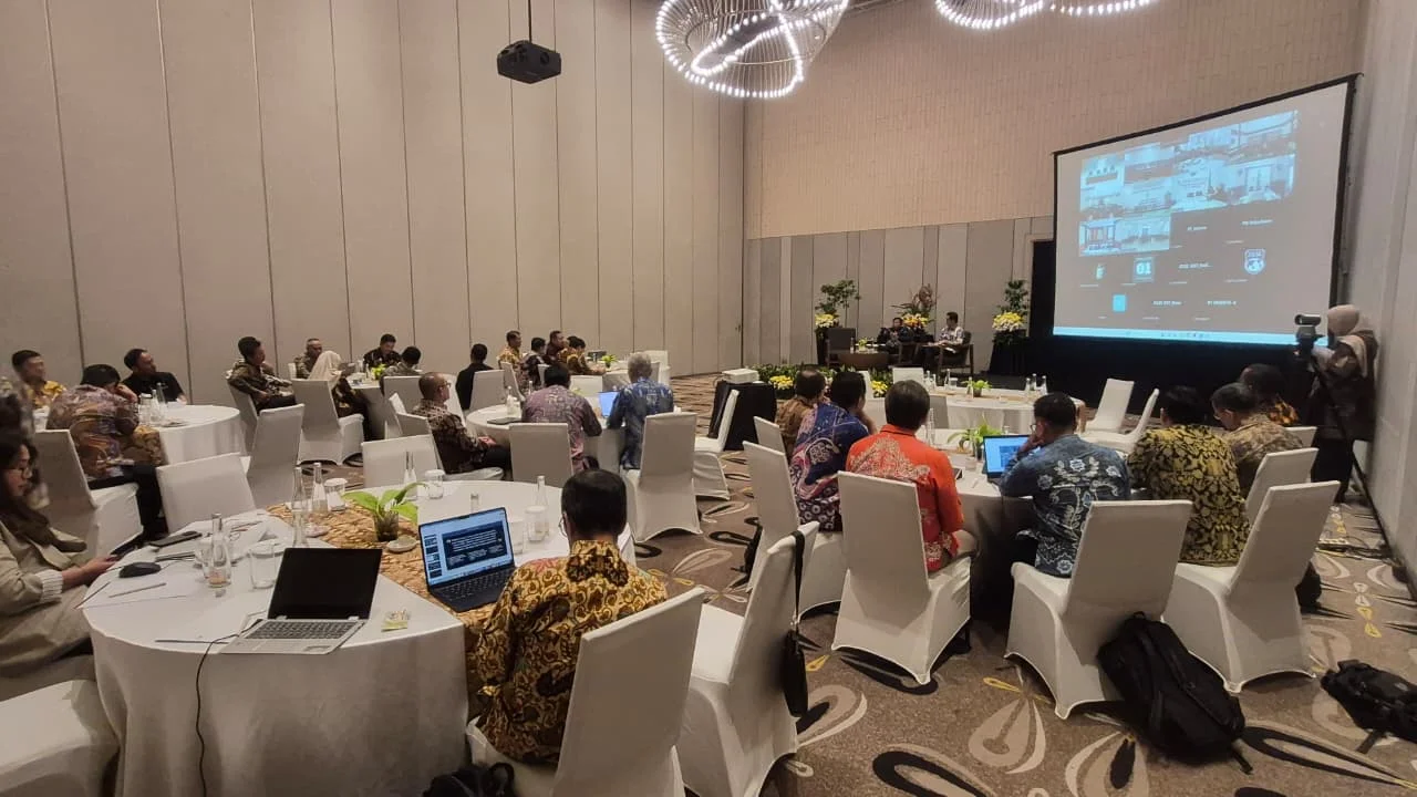 Foto : Para peserta&nbsp;sosialisasi PERMA 2/2026 yang diselenggarakan Mahkamah Agung, Selasa (01/09/2026).